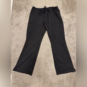 NrG by Barco scrub pants flared legs size large regular